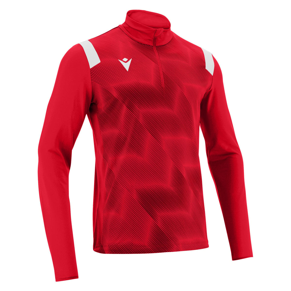 Macron Purus 1/4 Zip - Red/White
