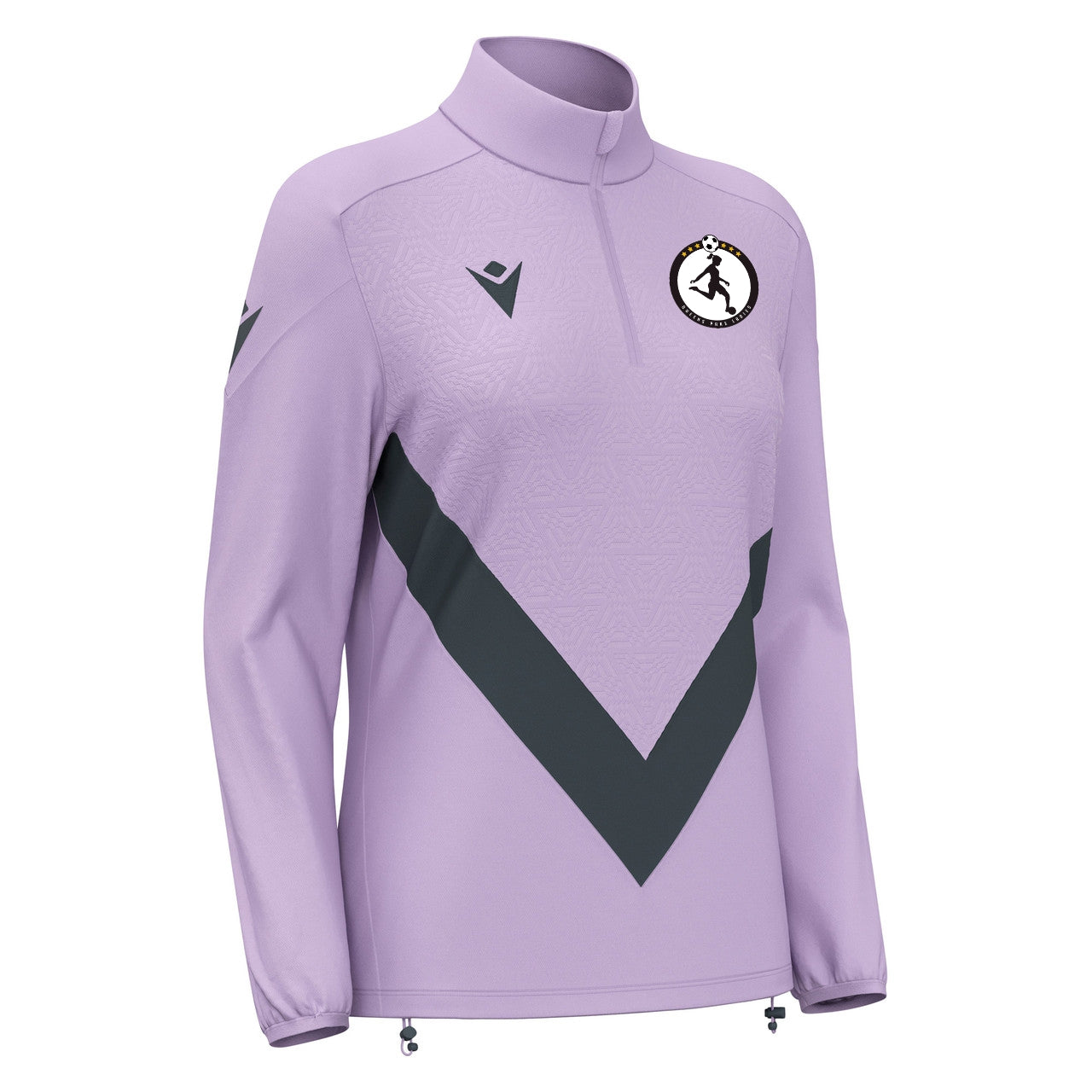 QPL - Macron Anora 1/4 Zip Top (women's fit) - Lilac/Anthracite