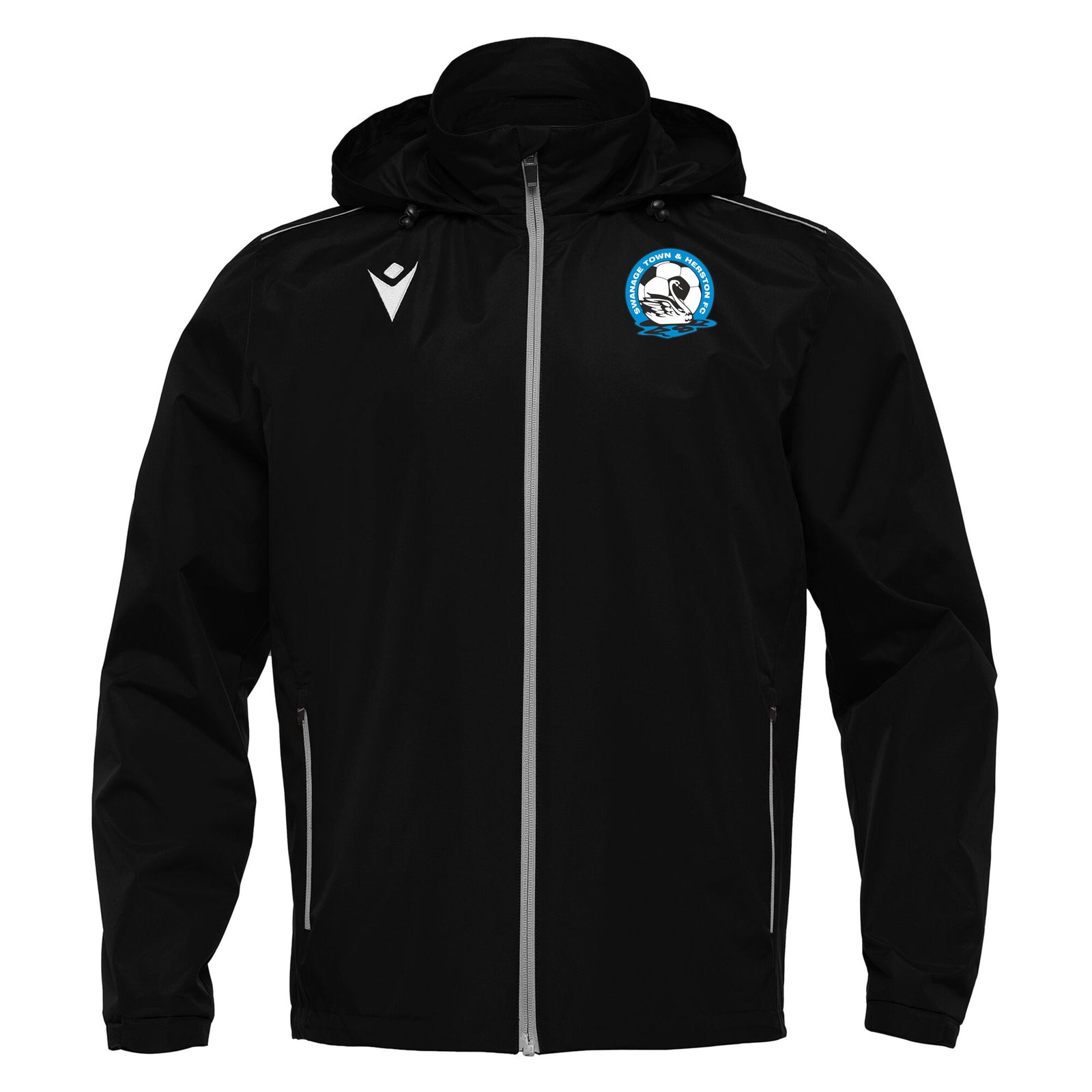Swanage - Macron Lyngen Rain Jacket - Black