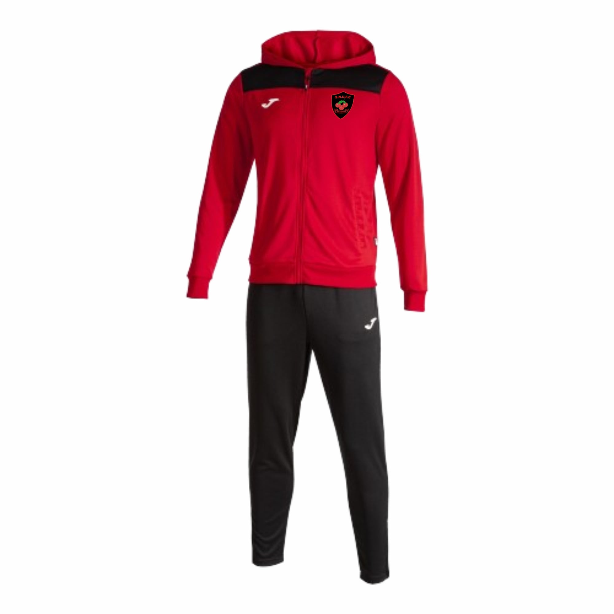 Sturminster Newton - Joma Phoenix II Tracksuit - Red/Black