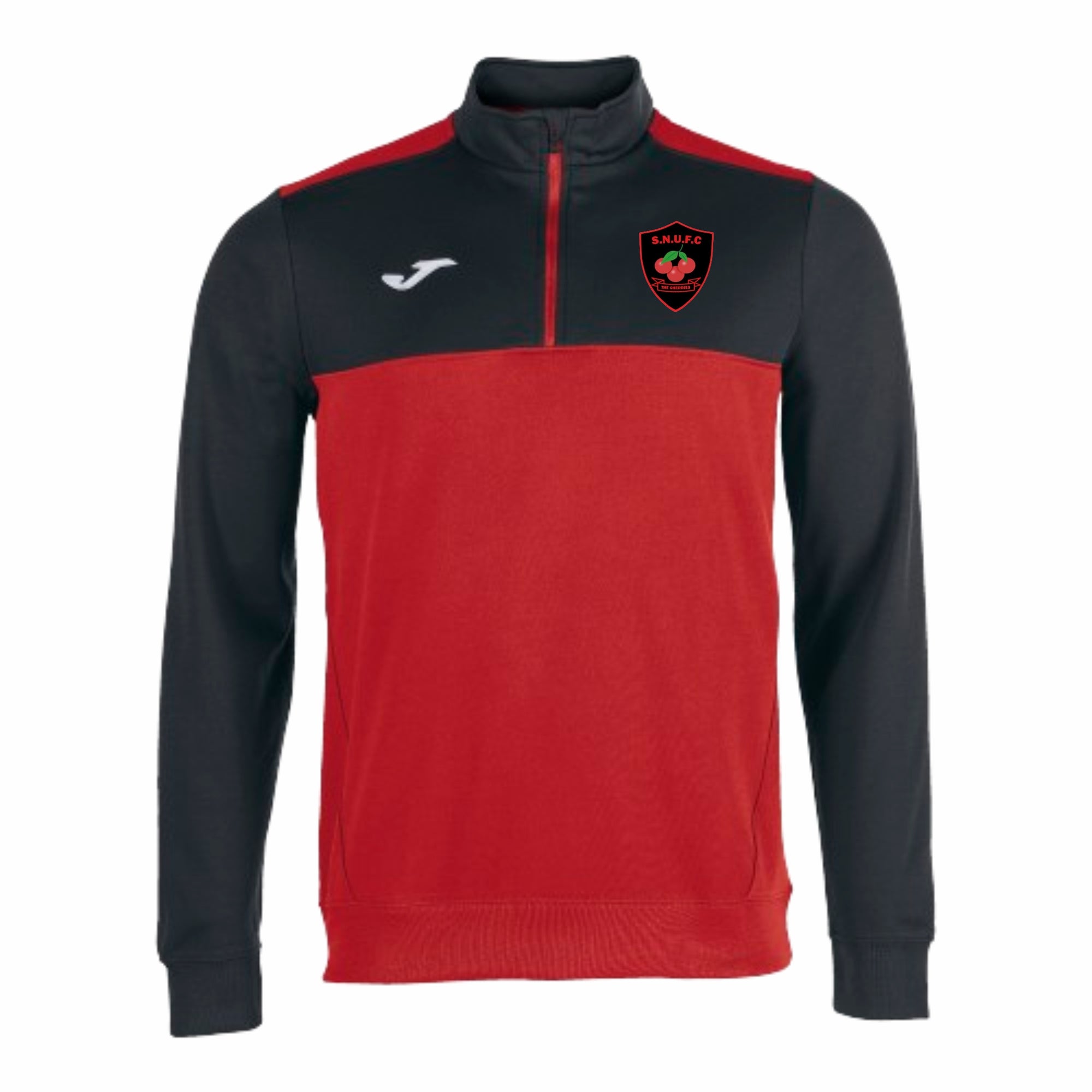 Sturminster Newton - Joma Winner Half Zip Sweat - Red/Black