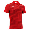 Macron Thavil Polo - Red/White