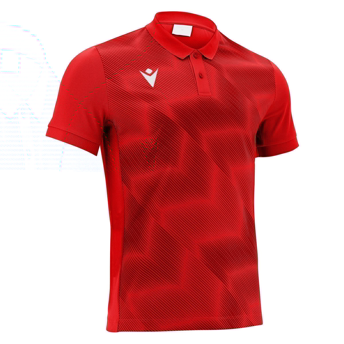 Macron Thavil Polo - Red/White