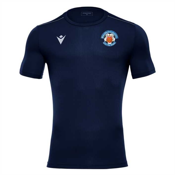 Blandford Youth - Macron Rigel Hero Shirt - Navy