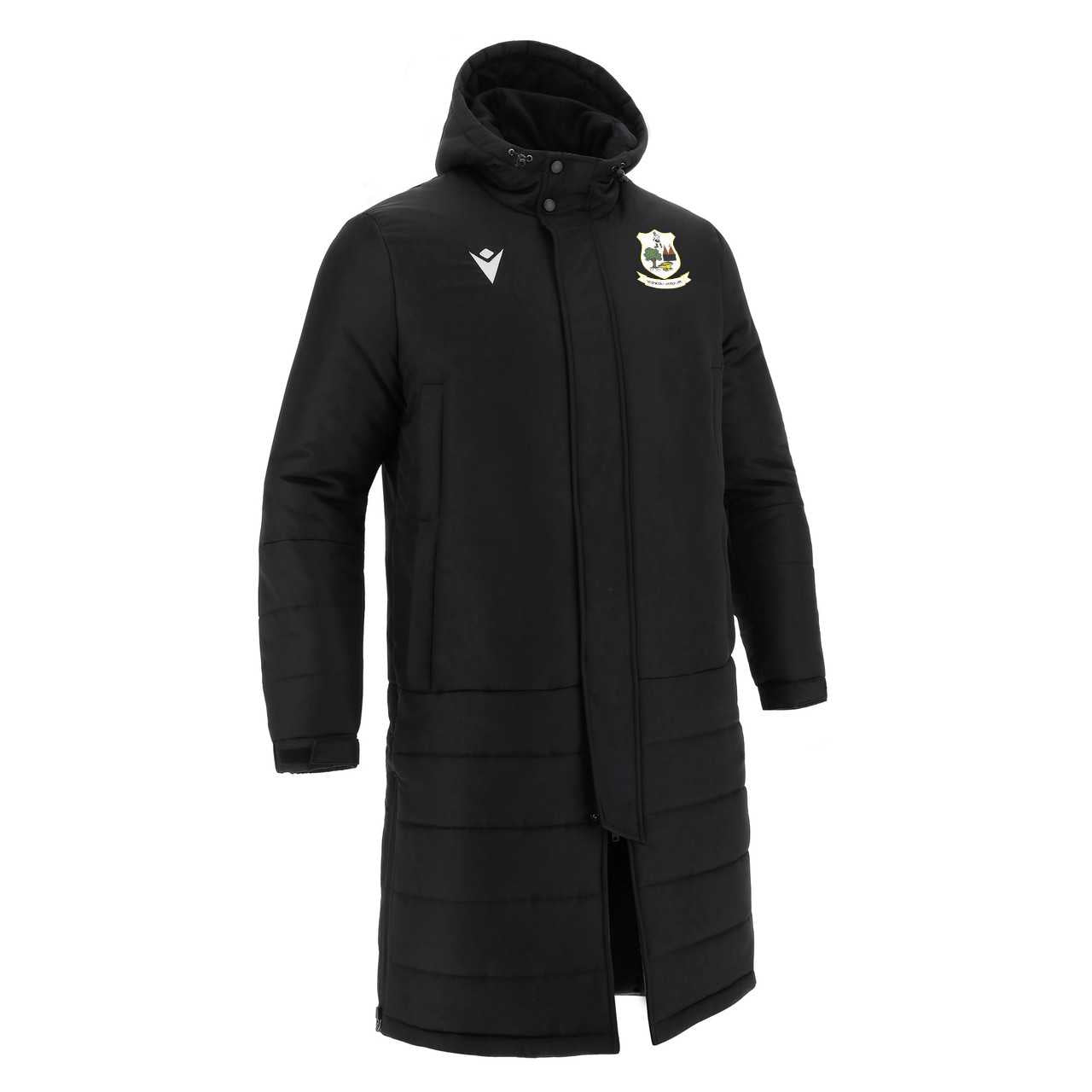 Wadhurst Coaches - Macon Turvey Padded Long Jacket - Black
