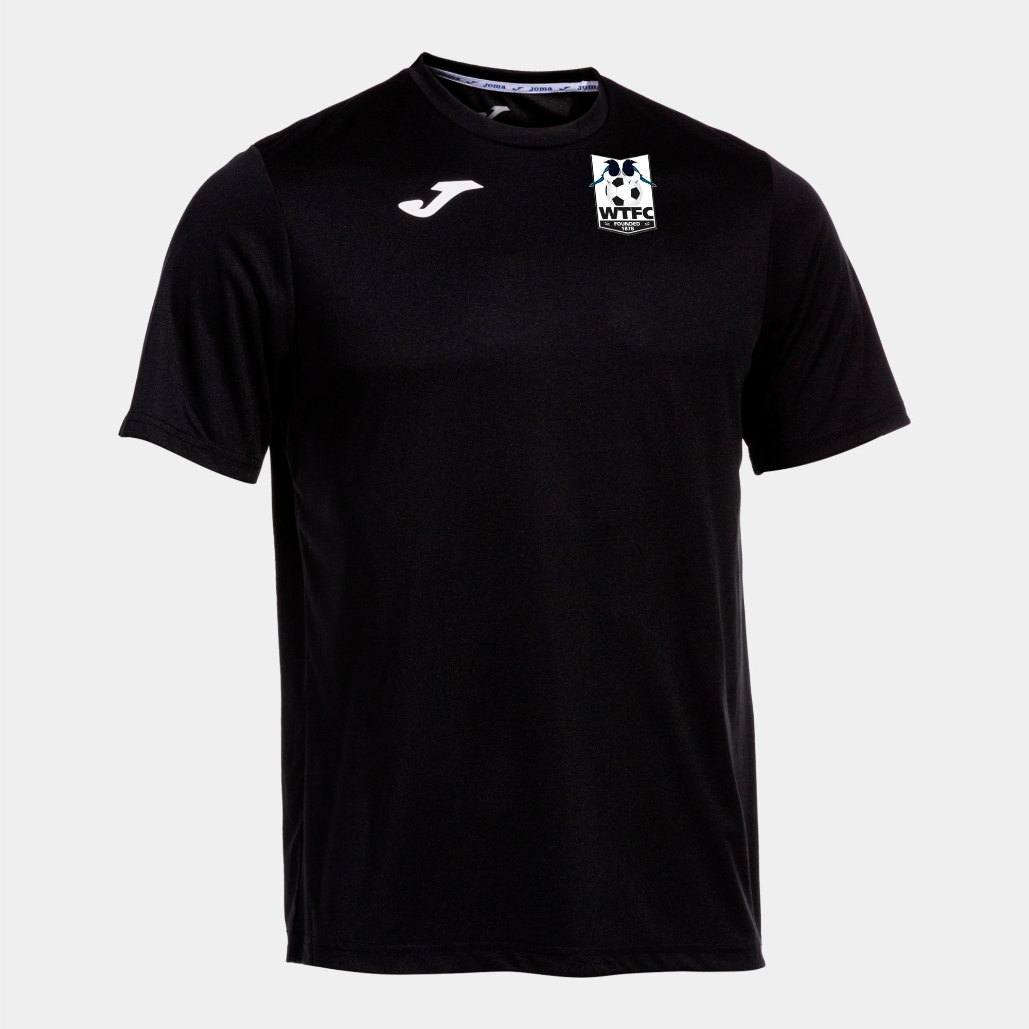 Wimborne - Joma Combi Short Sleeved T-Shirt - Black