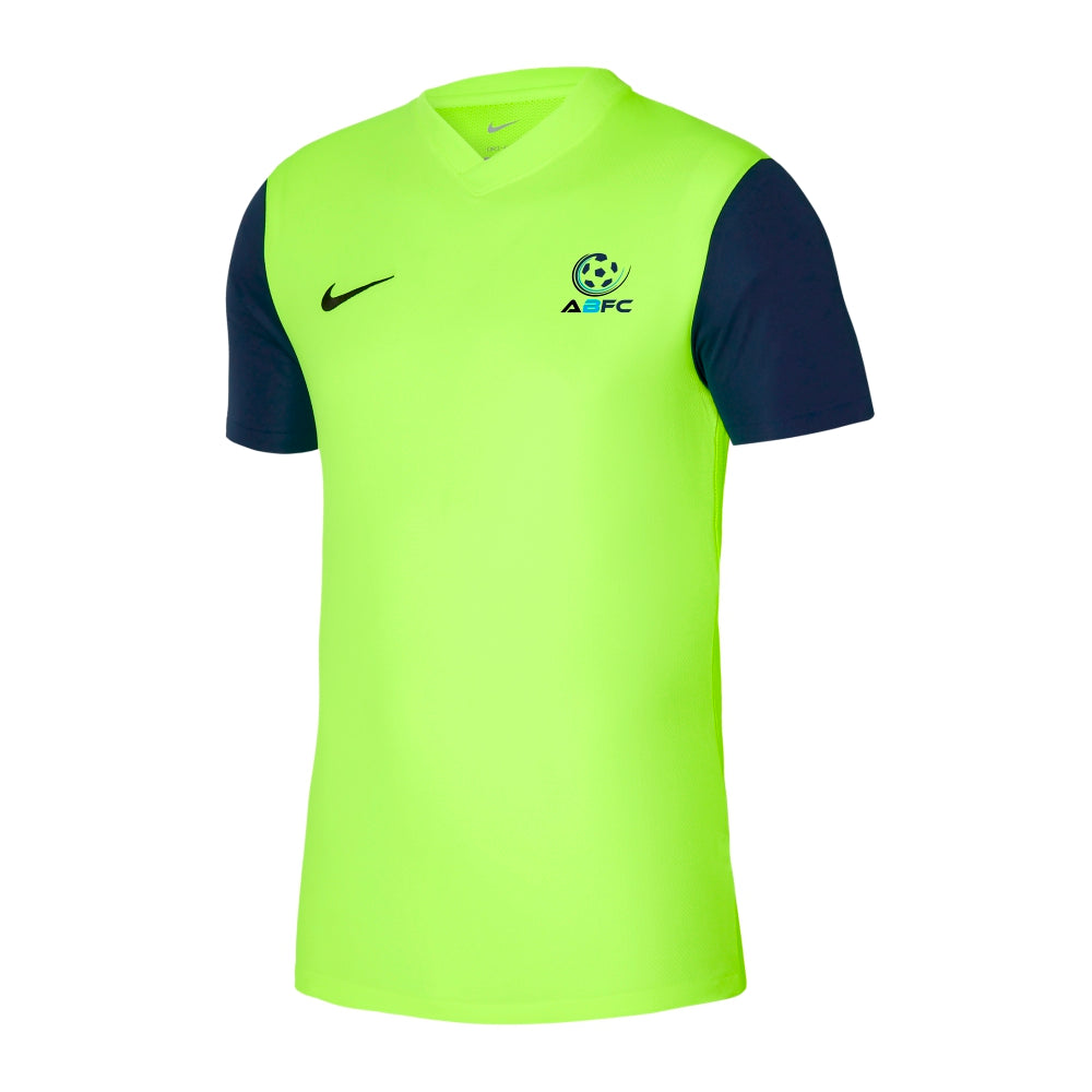 ABFC Nike Tiempo Jersey Volt/Midnight Navy