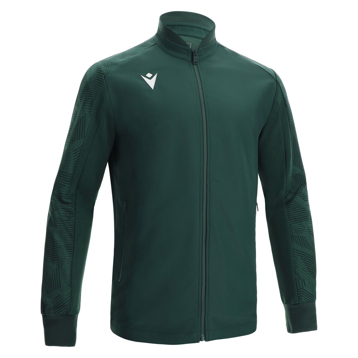 Macron Achilles Full Zip - Bottle Green