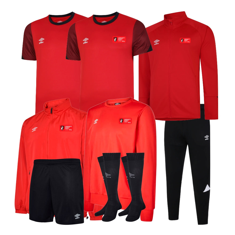 Foxbrough Training Kit AFC Bournemouth - Full Training Pack - footballkitsdirect.com