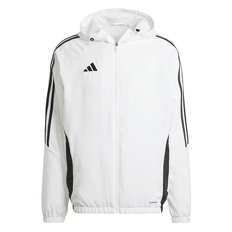 Adidas Black And White Windbreaker Jacket Vintage Adidas '90s