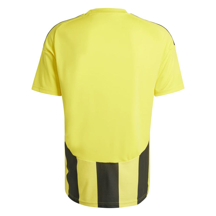 Adidas Striped 24 Jersey Team Yellow Black footballkitsdirect