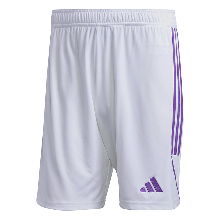 Adidas Tiro 23 Shorts - White/Active Purple