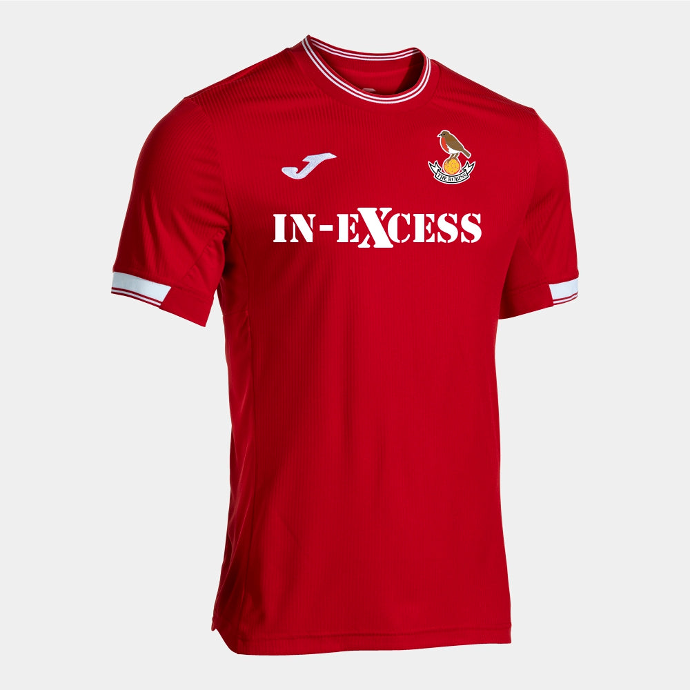 Downton FC - Joma Toletum VI T-Shirt - Red/White