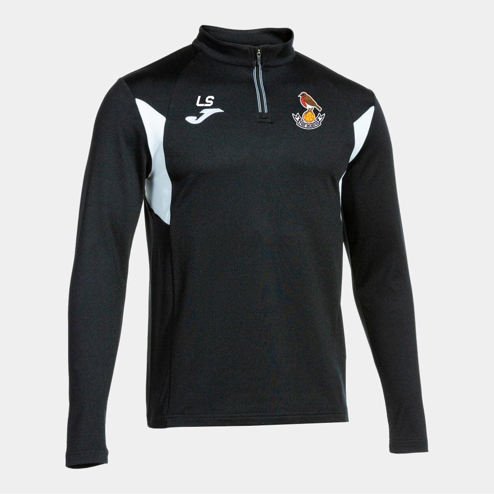 Downton FC - Joma Winner III Tracksuit Top - Black/White