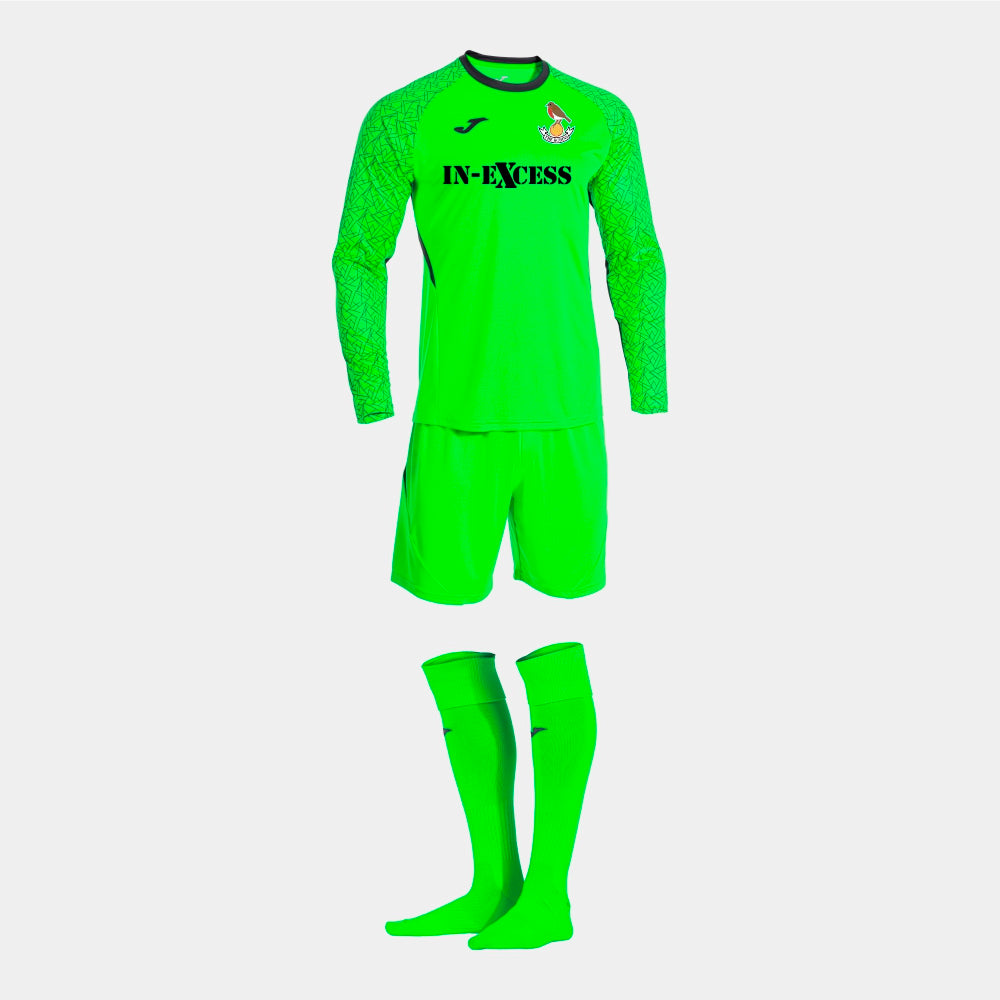 Downton FC - Joma Zamora X GK Set - Green Fluor