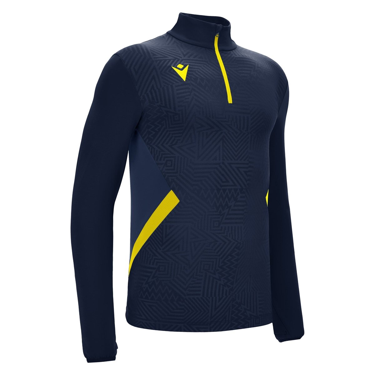 Macron Fraser Half Zip - Navy/Yellow