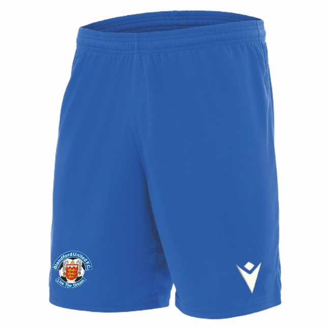 Blandford Youth - Macron Mesa Hero Short - Royal Blue