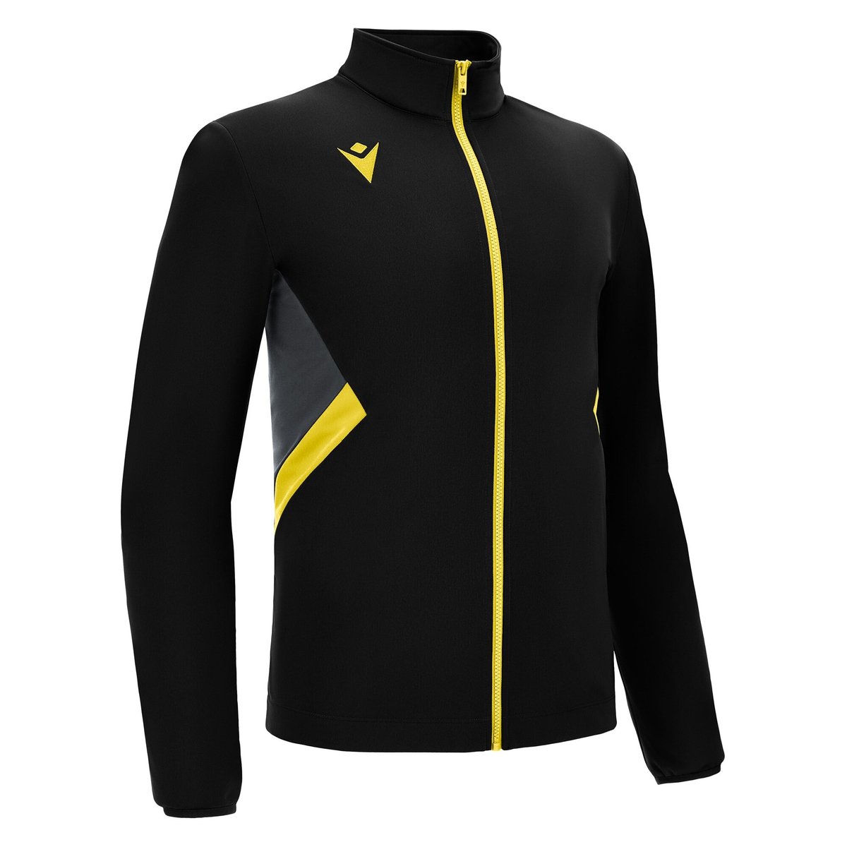 Macron Raijin Track Top -  Black/Yellow