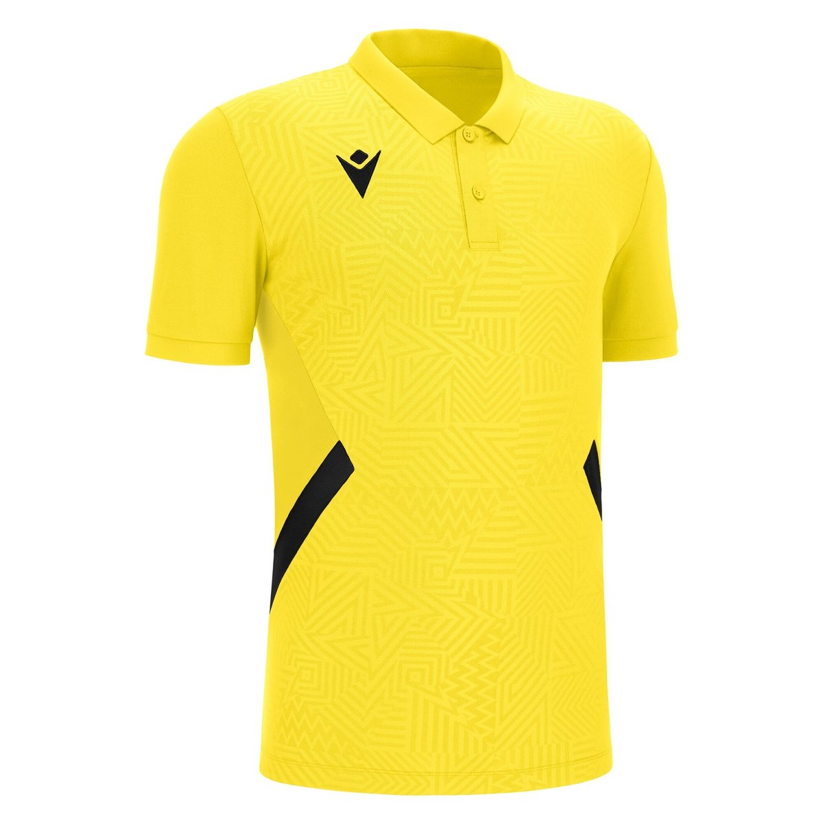 Macron Rap Polo - Yellow/Black