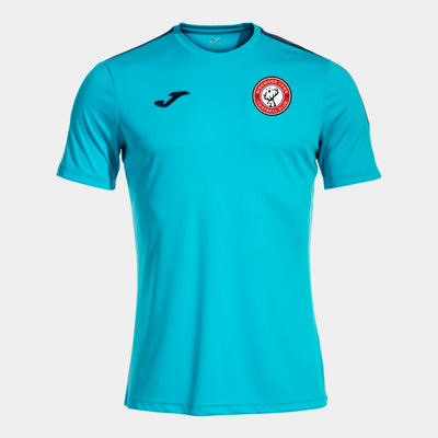 Ringwood Town - GK Jersey - 2025-26 - Joma Olimpiada T-Shirt - Fluor Turquoise/Navy