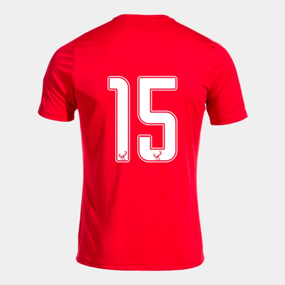 Ringwood Town FC - Home Jersey - 2025-26 - Joma Olimpiada T-Shirt - Red