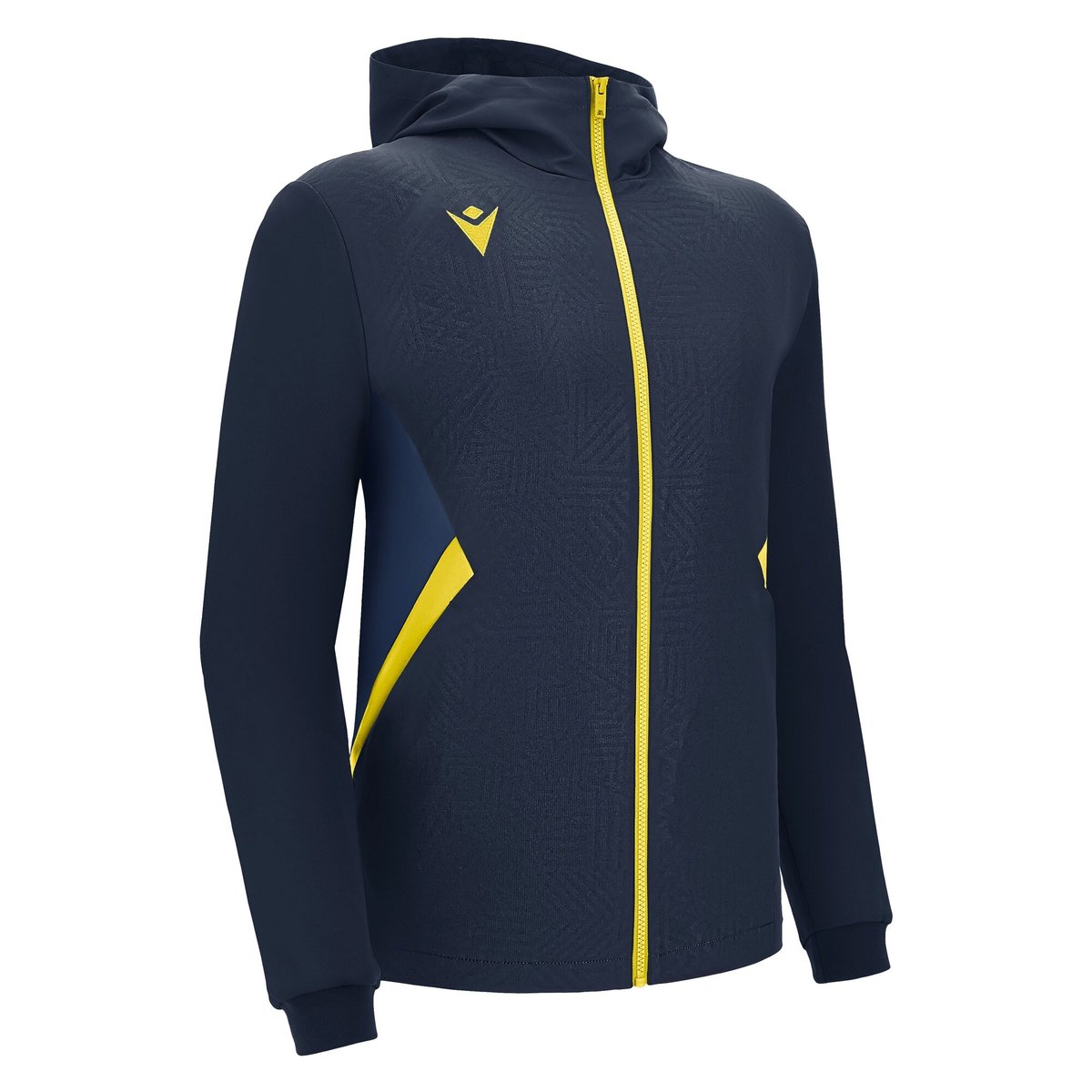 Macron Tiamat Hoody -  Navy/Yellow