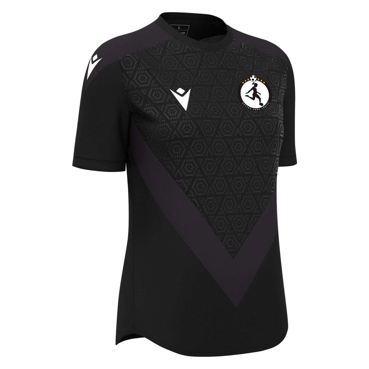 QPL - Macron Dryad Shirt (women's fit) - Black/Thunder