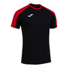 Joma Eco Championship Short Sleeve T-Shirt - Black/Red
