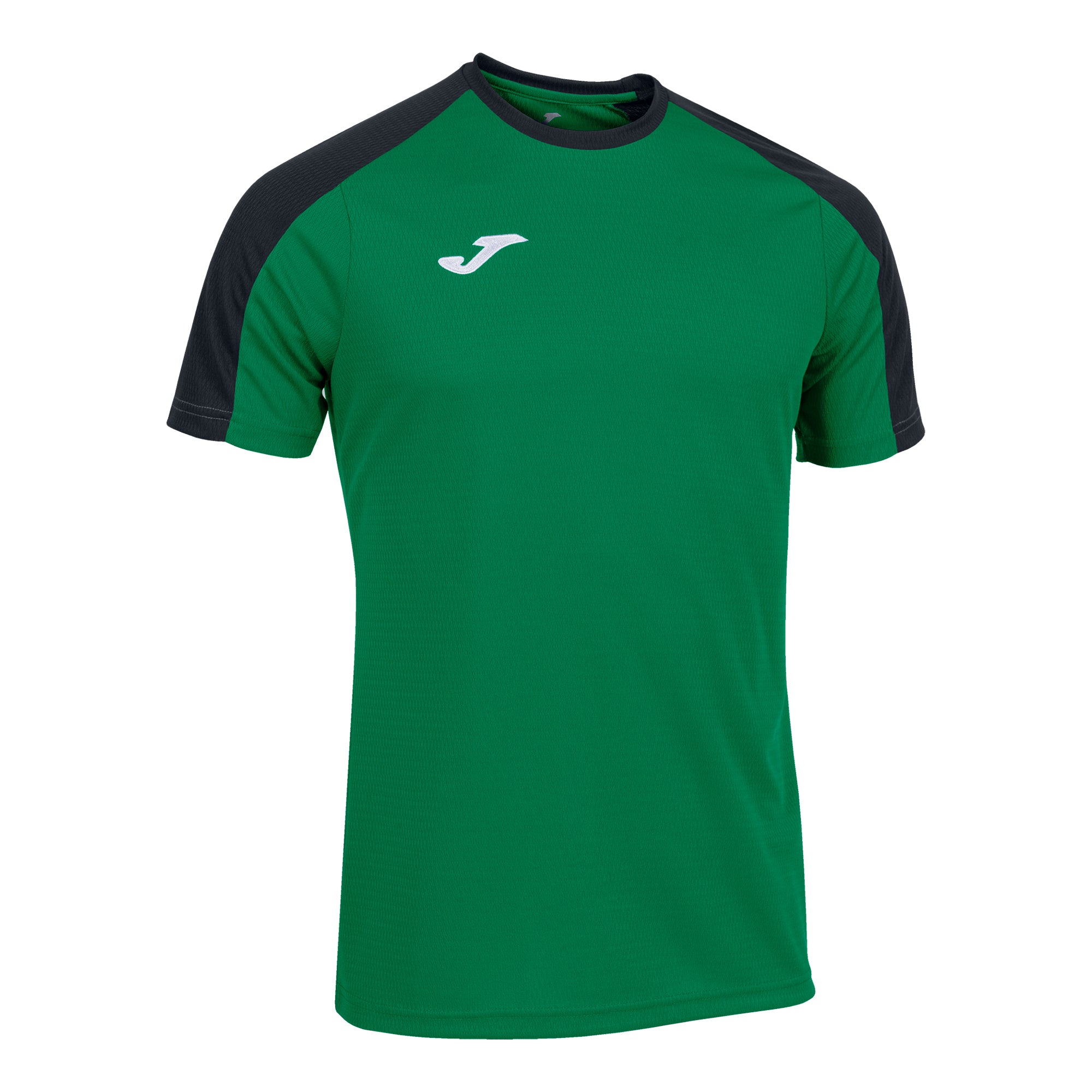 Joma Eco Championship Short Sleeve T-Shirt - Green Medium/Black