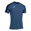 Joma Eco Championship Short Sleeve T-Shirt - Acero/Dark Navy
