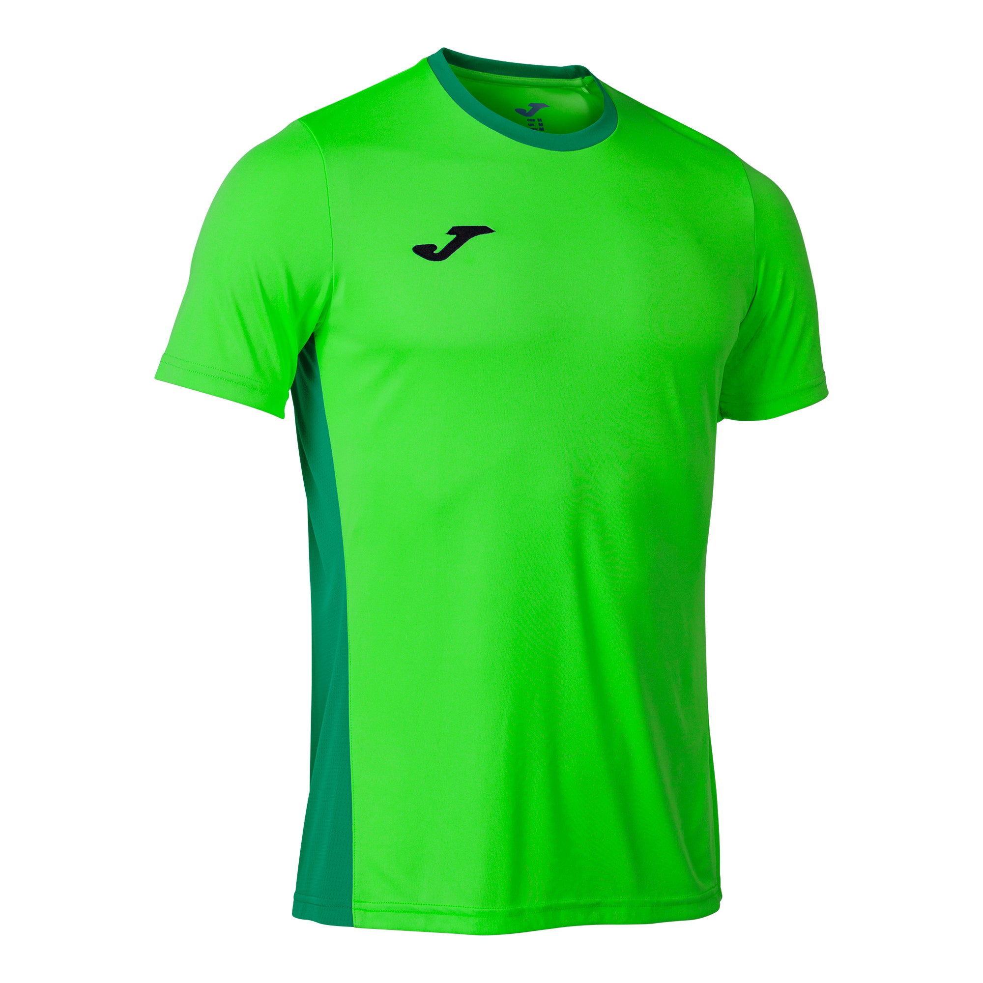 Joma Winner II Short Sleeve T-Shirt - Green Fluor/Green Medium