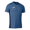 Joma Winner II Short Sleeve T-Shirt - Acero/Dark Navy