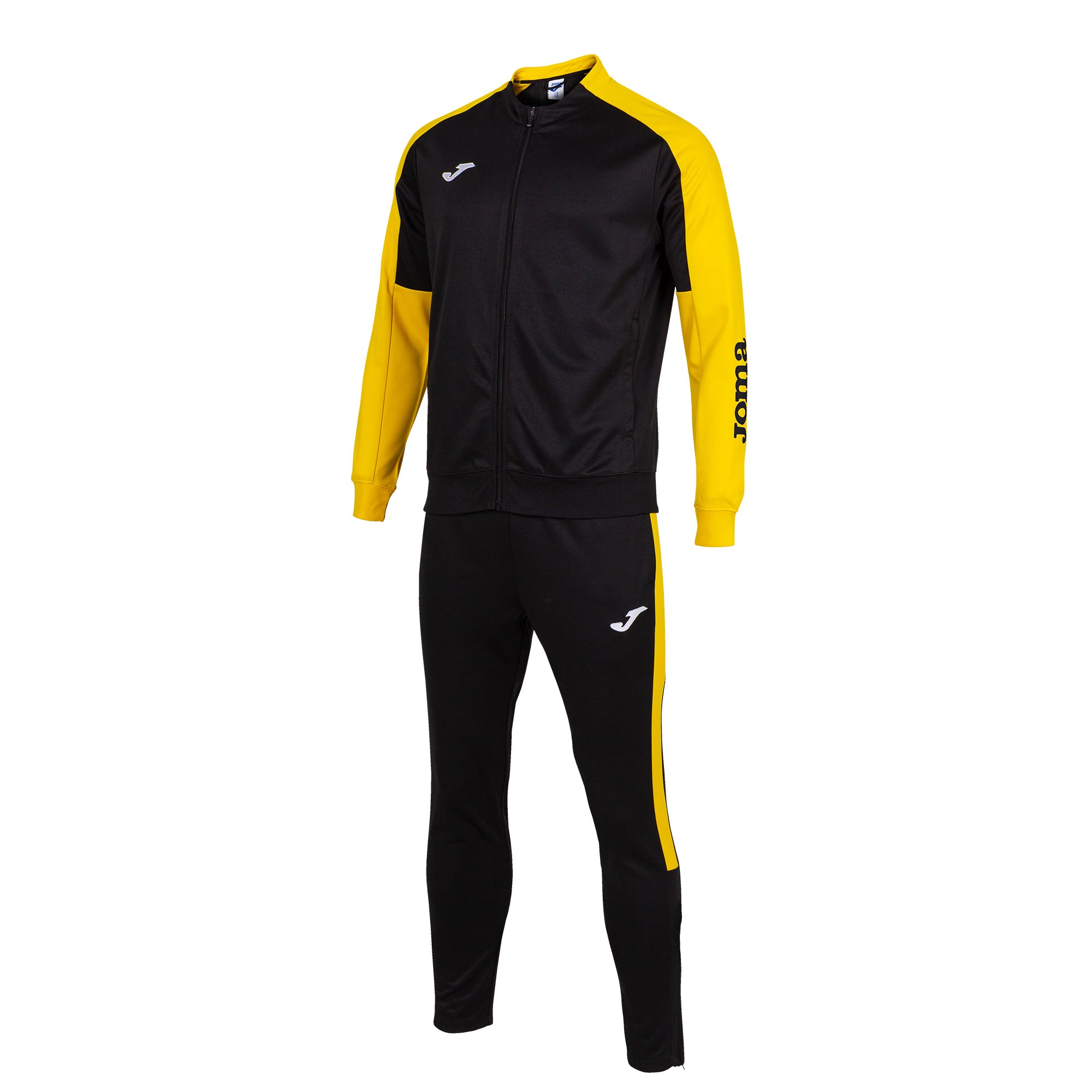 Joma ECO-Championship Tracksuit - Black/Yellow