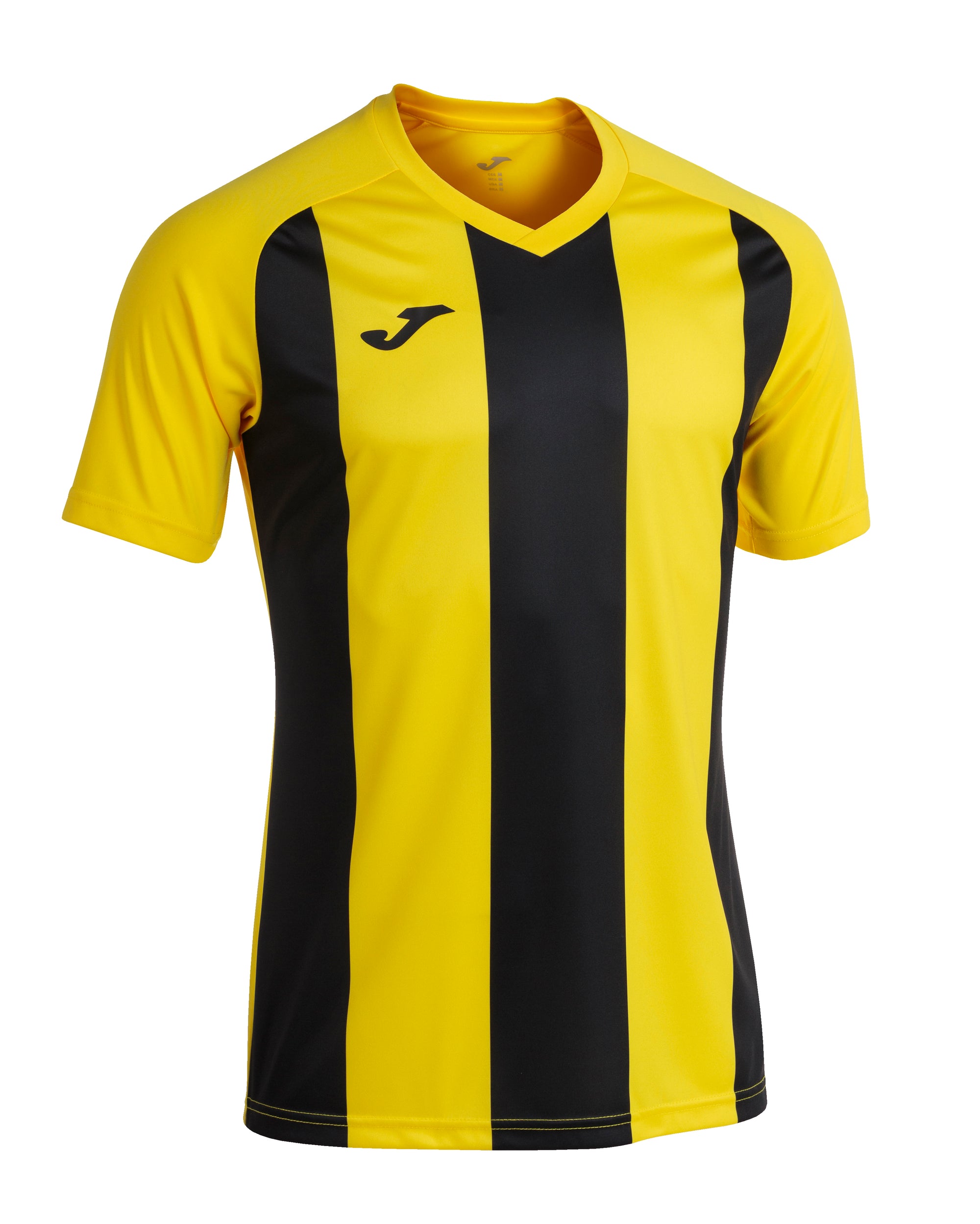 Joma Pisa II Short Sleeved T-Shirt - Yellow/Black