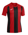 Joma Pisa II Short Sleeved T-Shirt - Red/Black