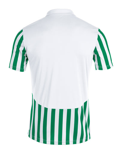 Joma Copa II Short Sleeved T-Shirt - White/Green Medium