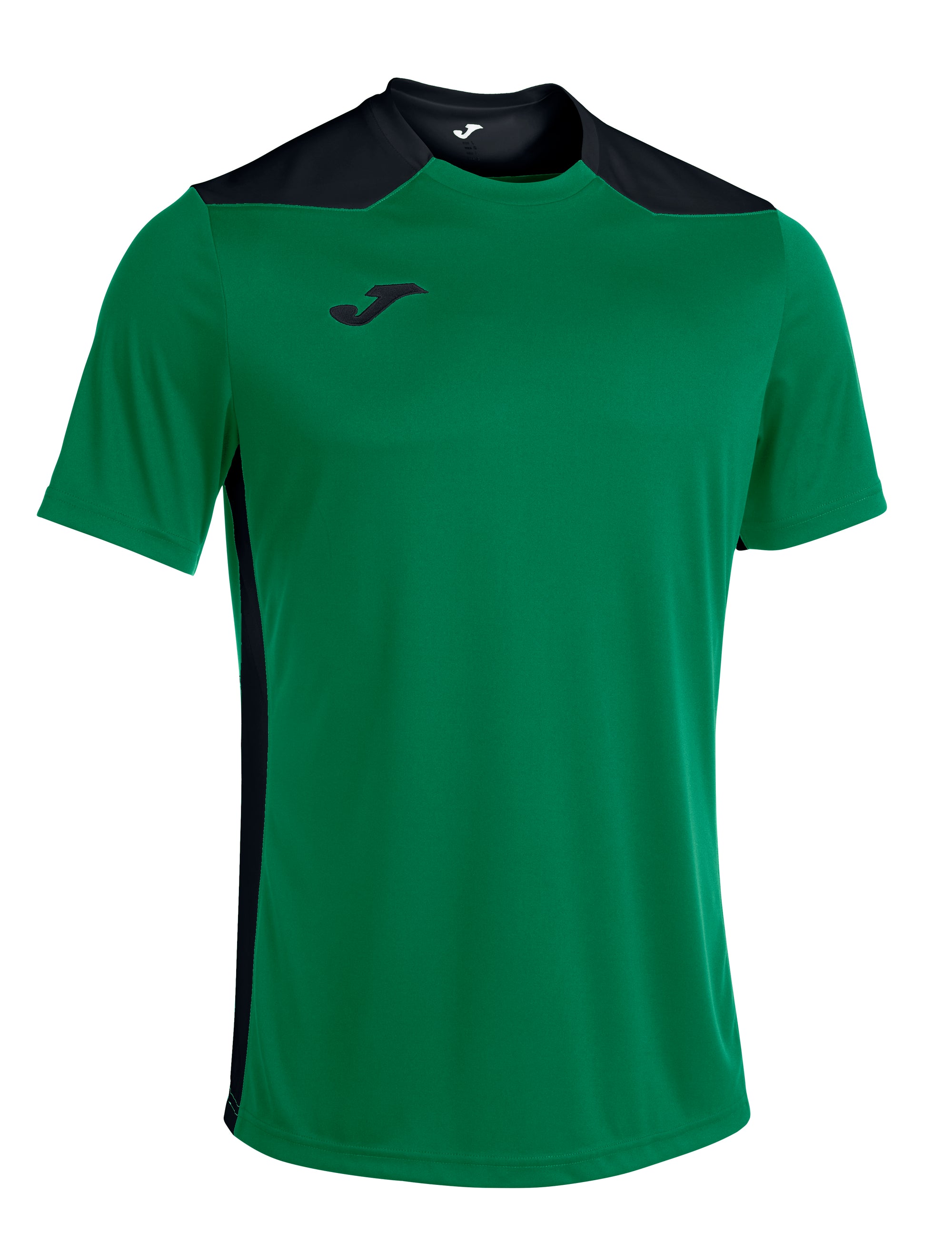 Joma Championship VI Short Sleeved T-Shirt - Green Medium/Dark Navy