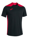 Joma Championship VI Short Sleeved T-Shirt - Black/Red