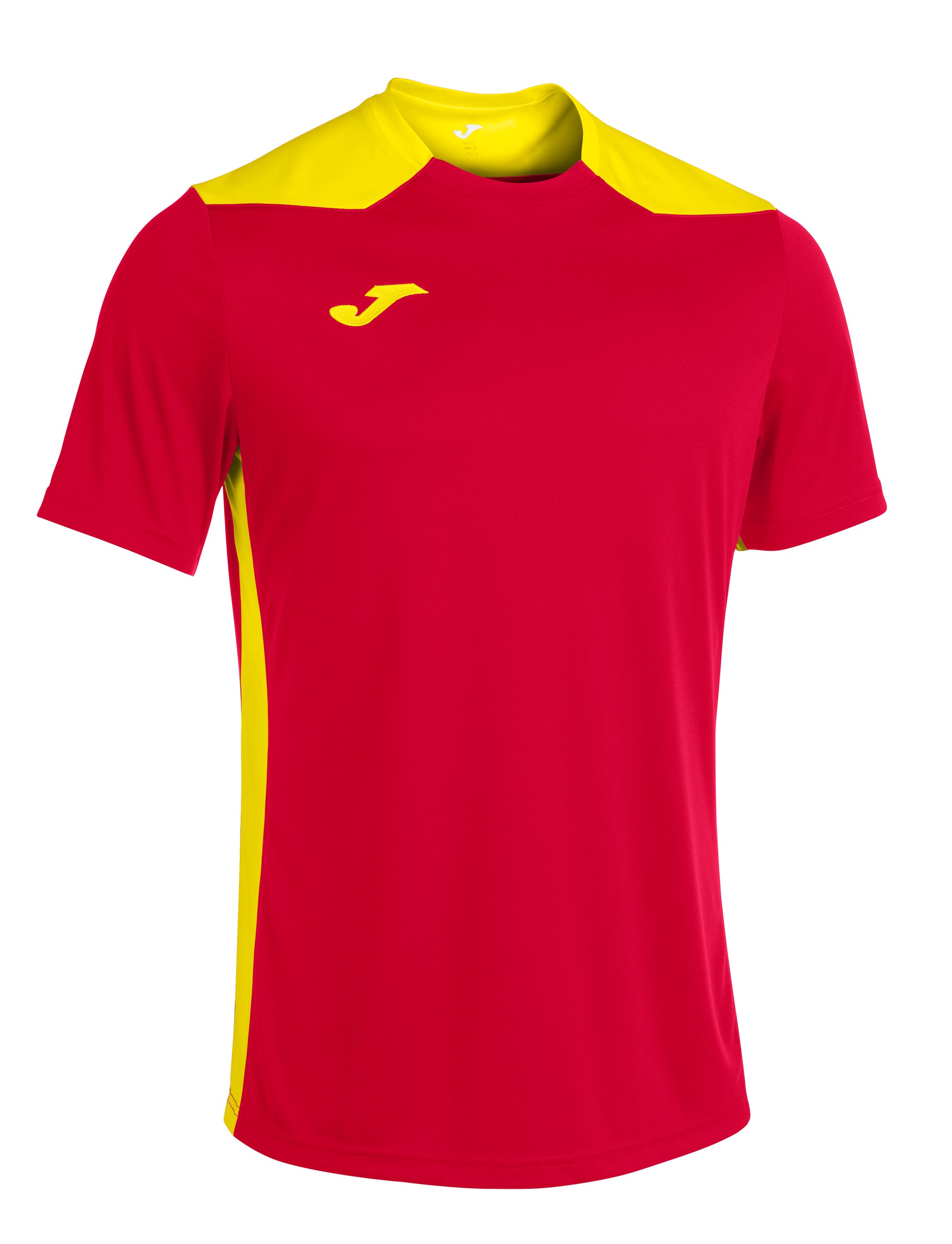 Joma Championship VI Short Sleeved T-Shirt - Red/Yellow