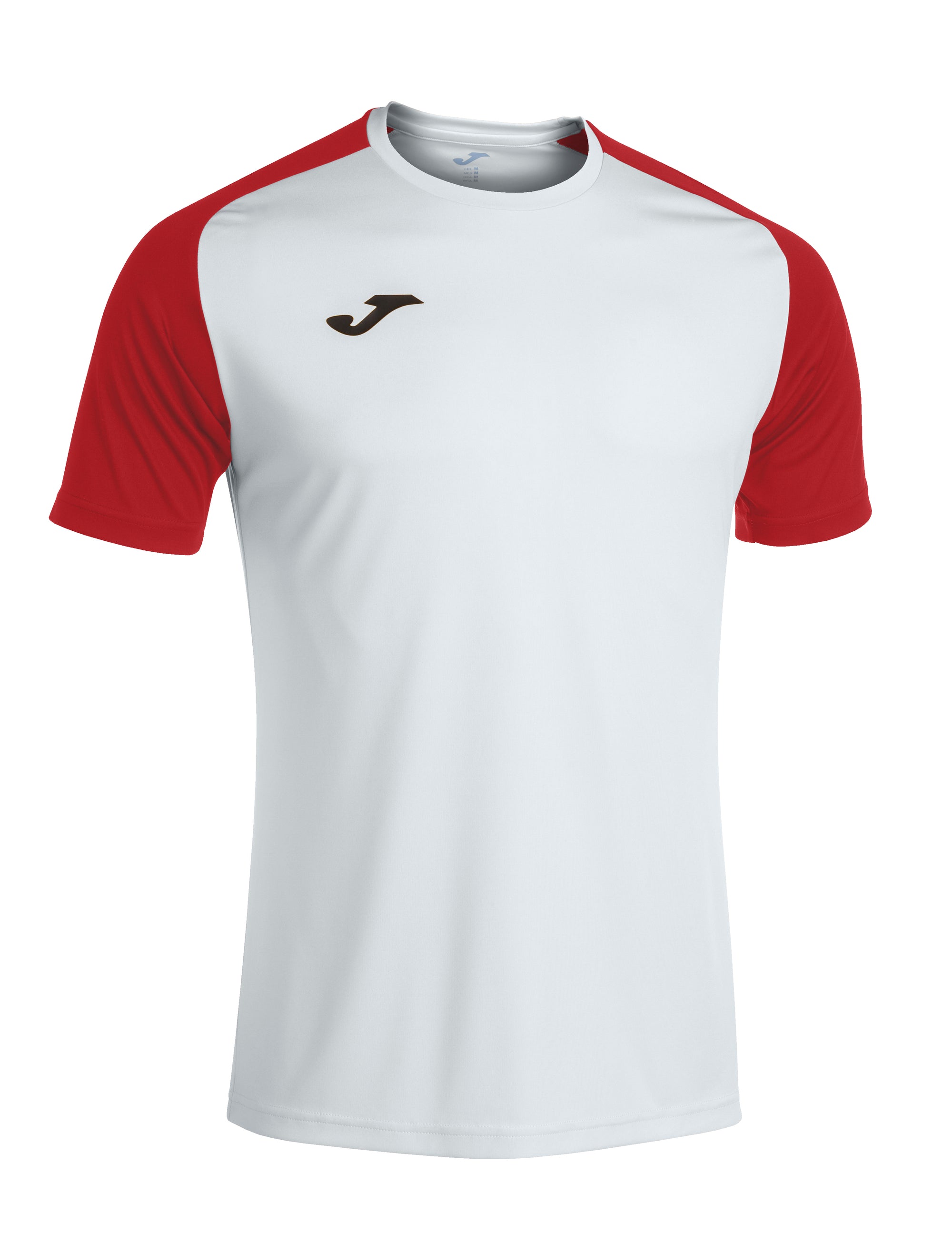 Joma Academy IV Short Sleeved T-Shirt - White/Red
