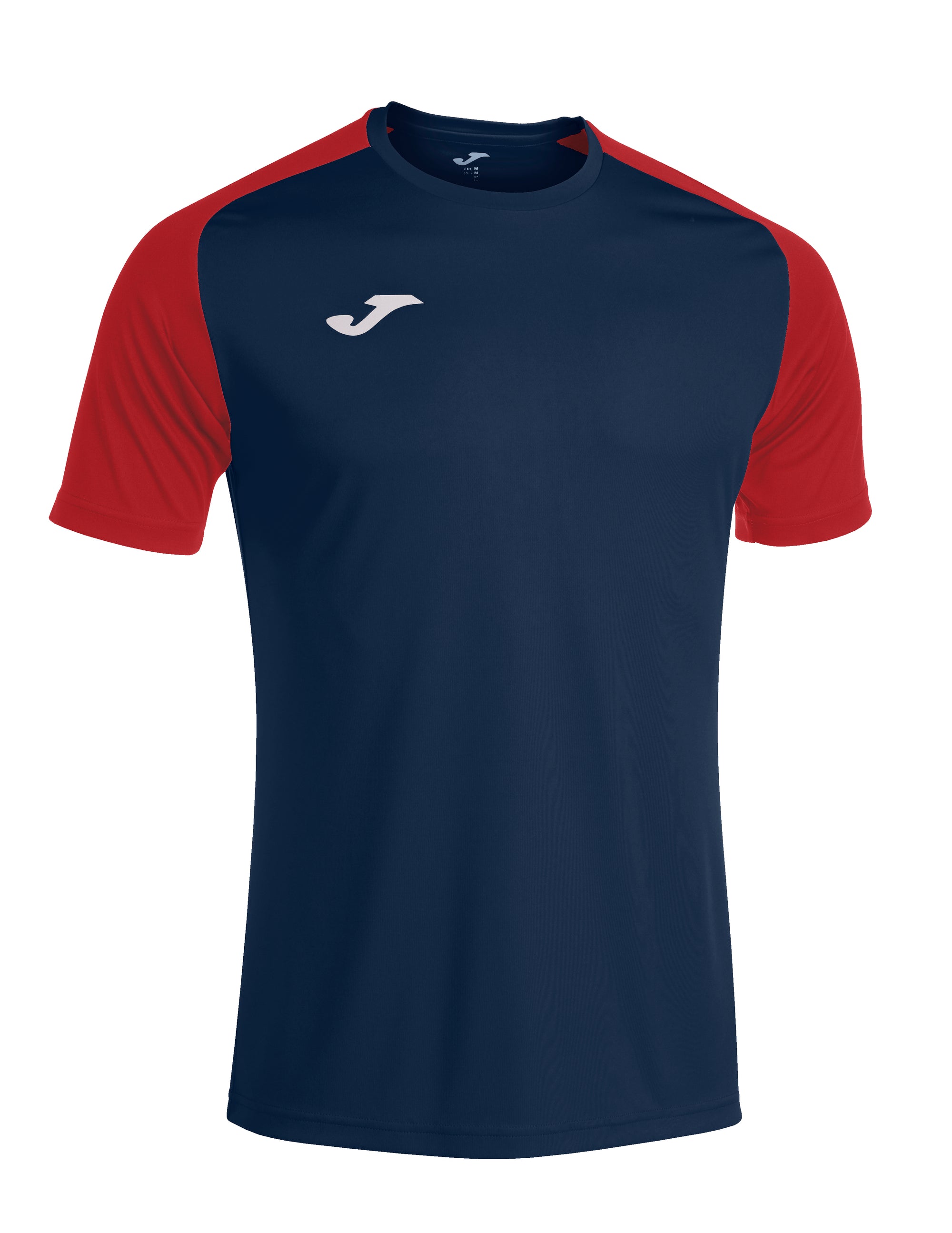 Joma Academy IV Short Sleeved T-Shirt - Dark Navy/Red