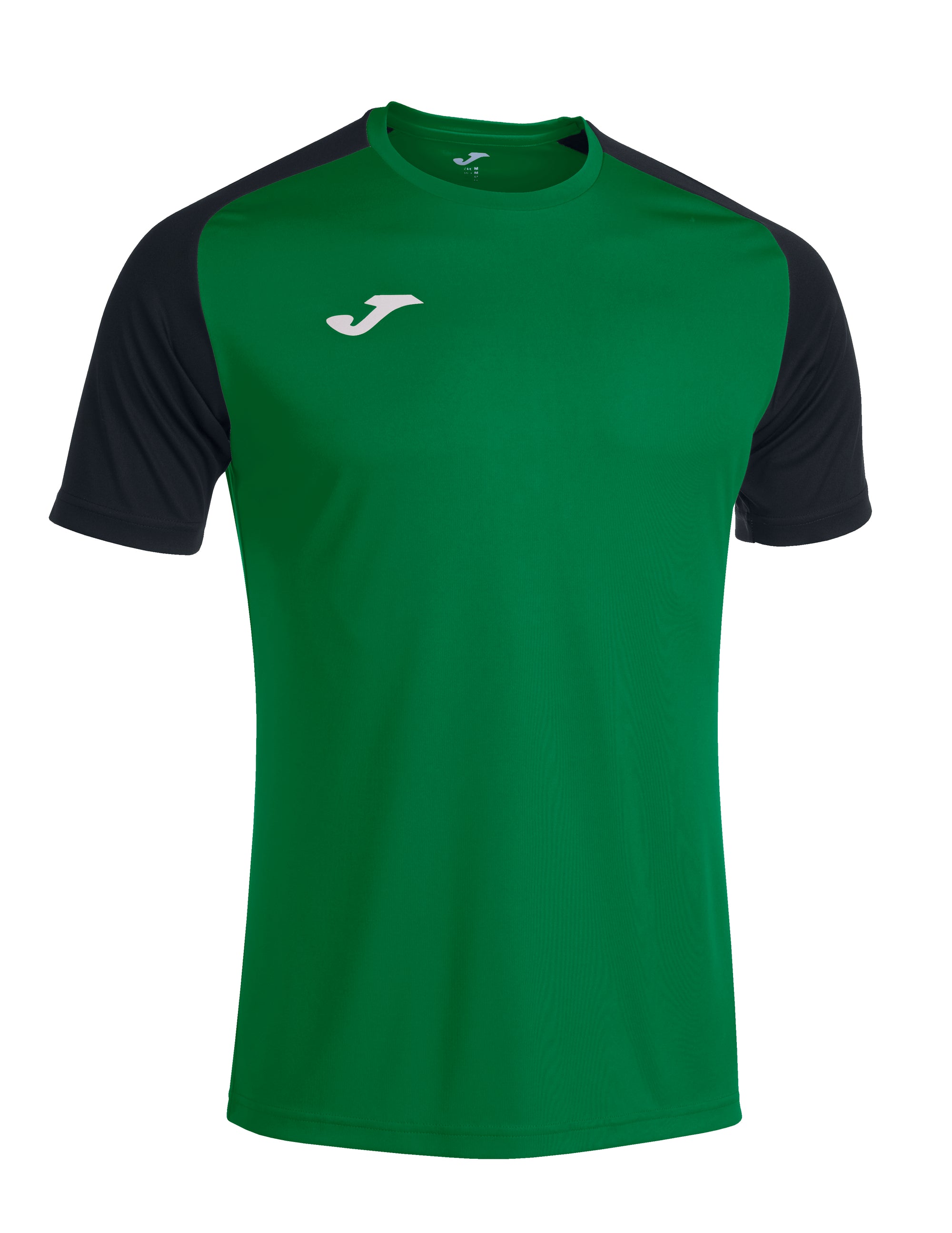 Joma Academy IV Short Sleeved T-Shirt - Green Medium/Black