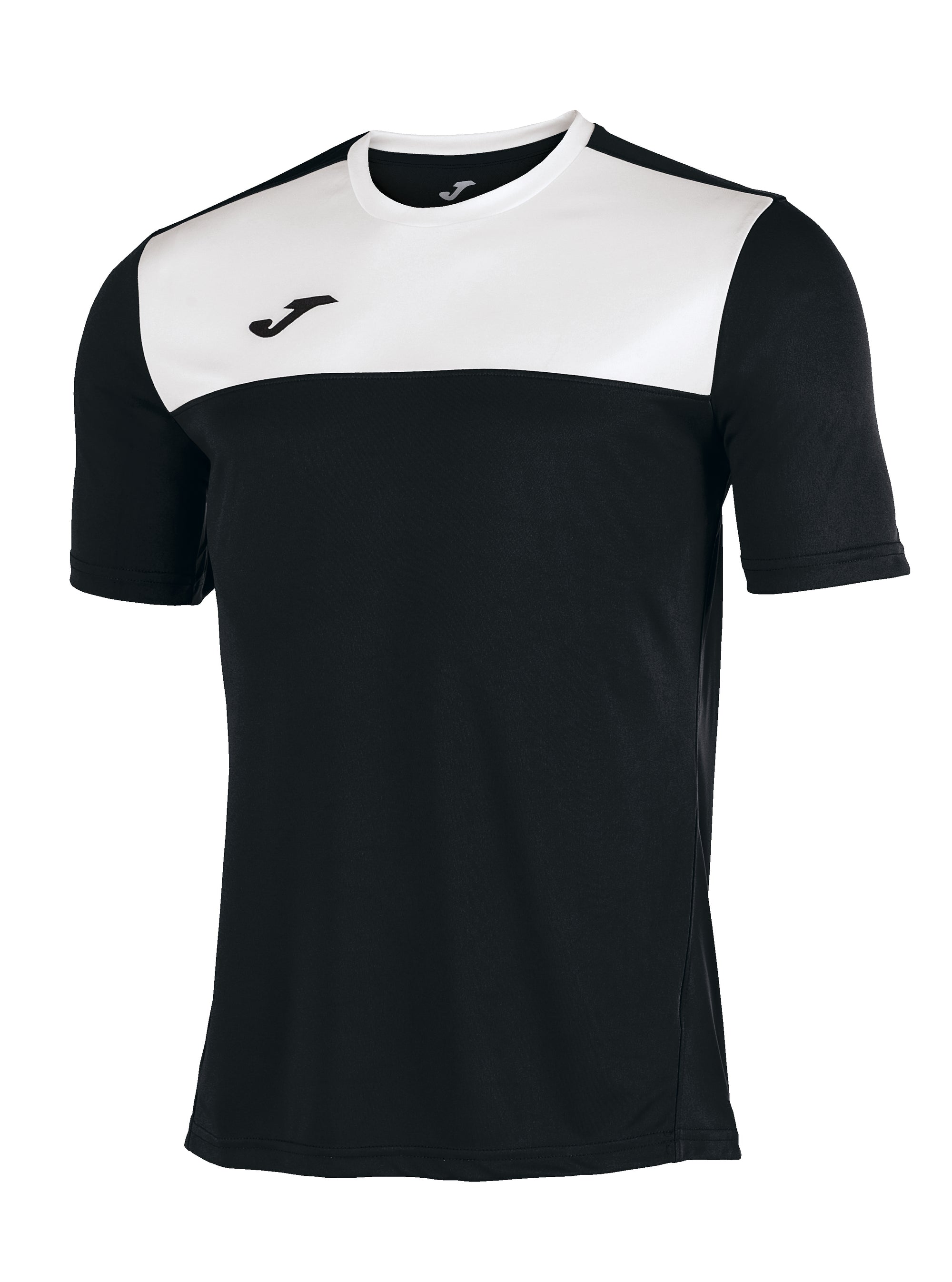 Joma Winner Short Sleeved T-Shirt - Black/White