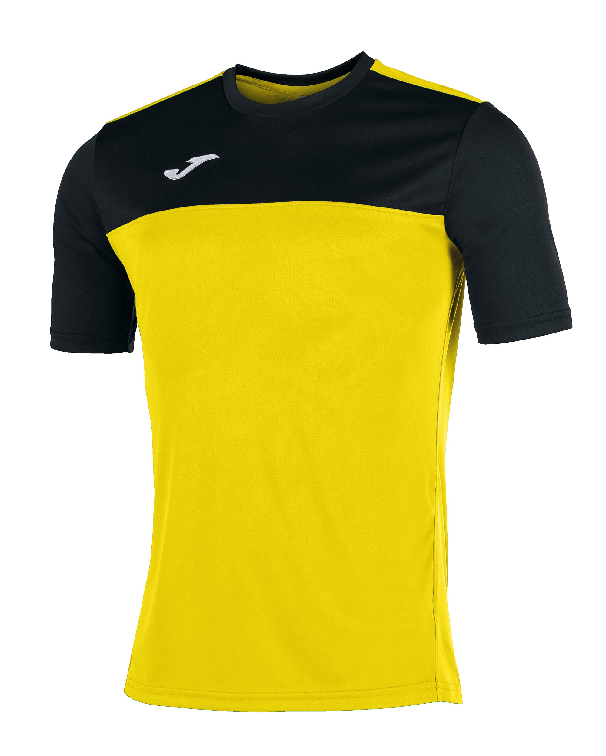 Joma Winner Short Sleeved T-Shirt - Yellow/Black