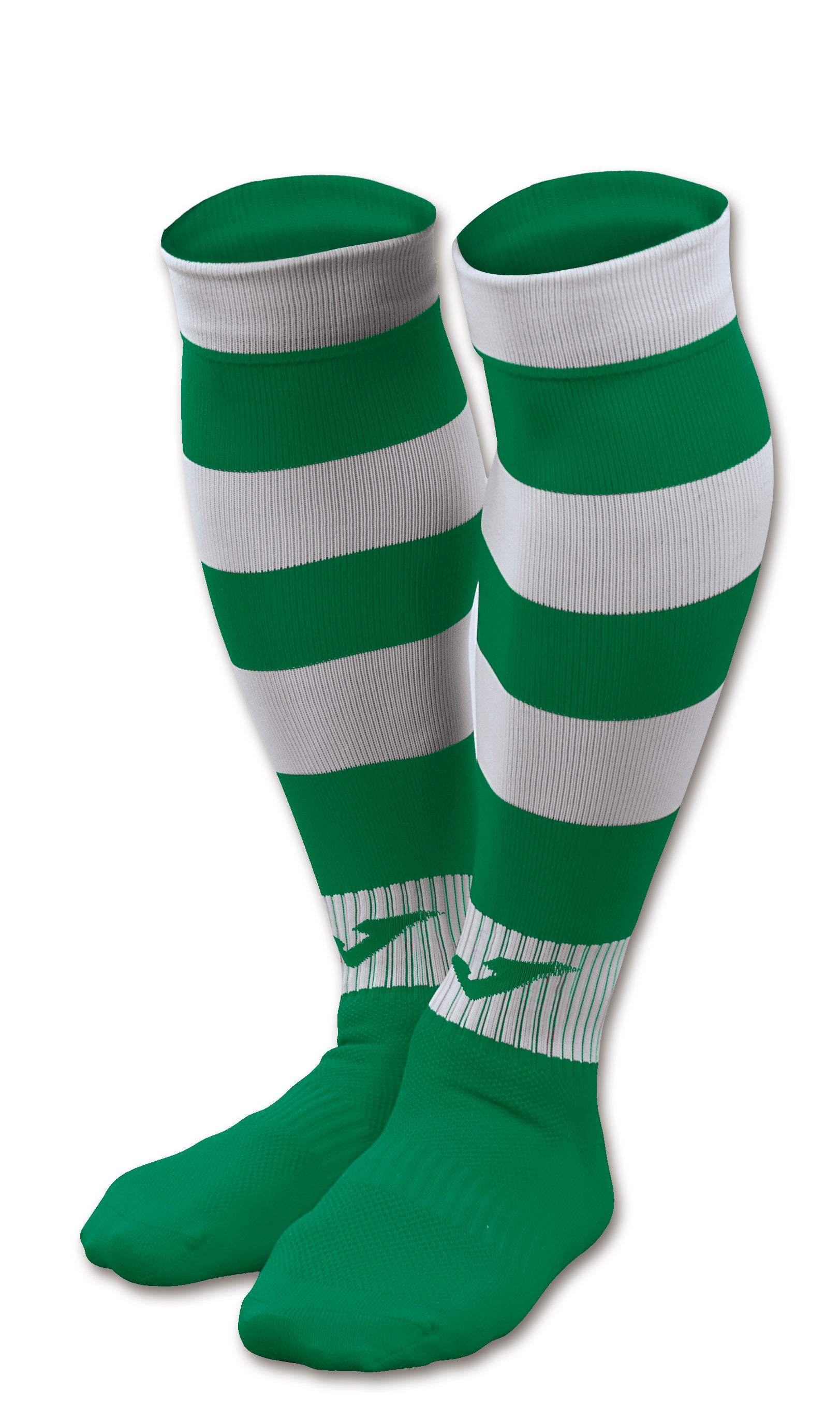 Joma Zebre II Sock - Green/White