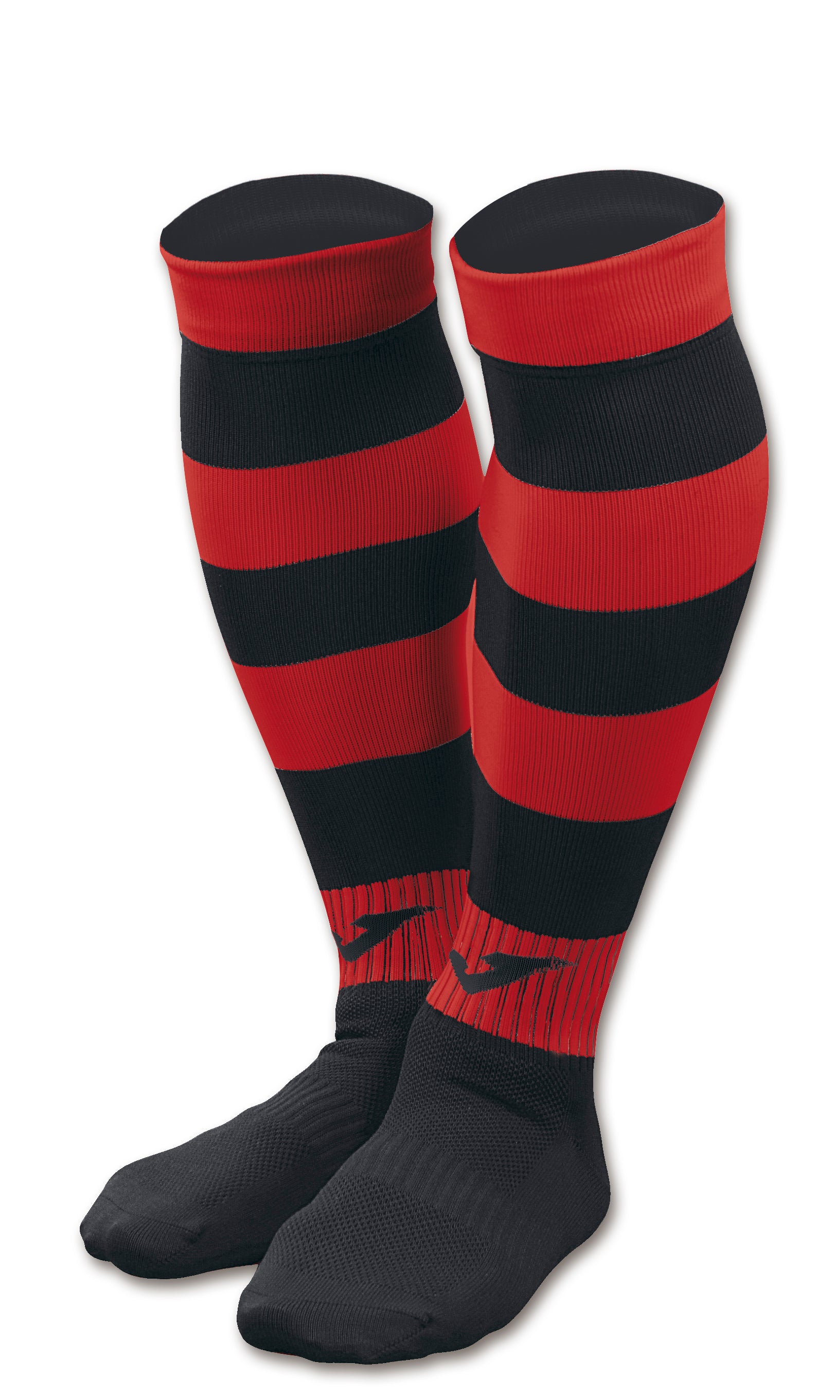 Joma Zebre II Sock - Red/Black