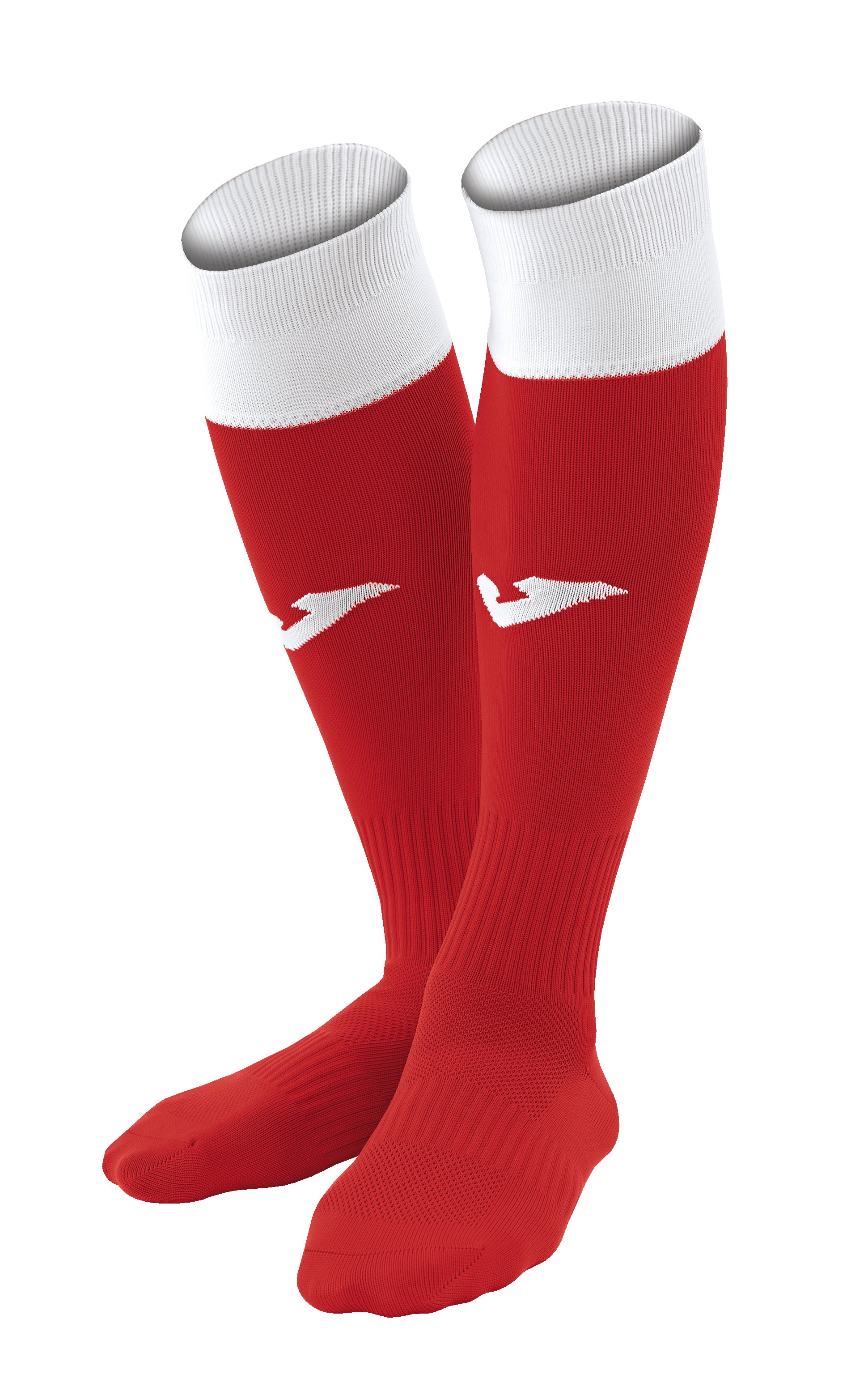 Joma Calcio 24 Sock Red White footballkitsdirect