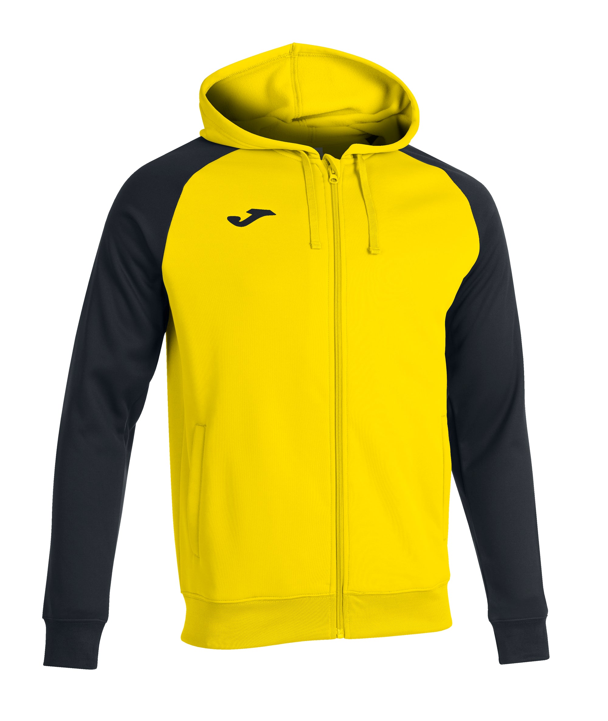 Joma Academy IV Hoodie Jacket - Yellow/Black