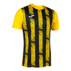 Joma Inter III Short Sleeve T-Shirt - Yellow/Black