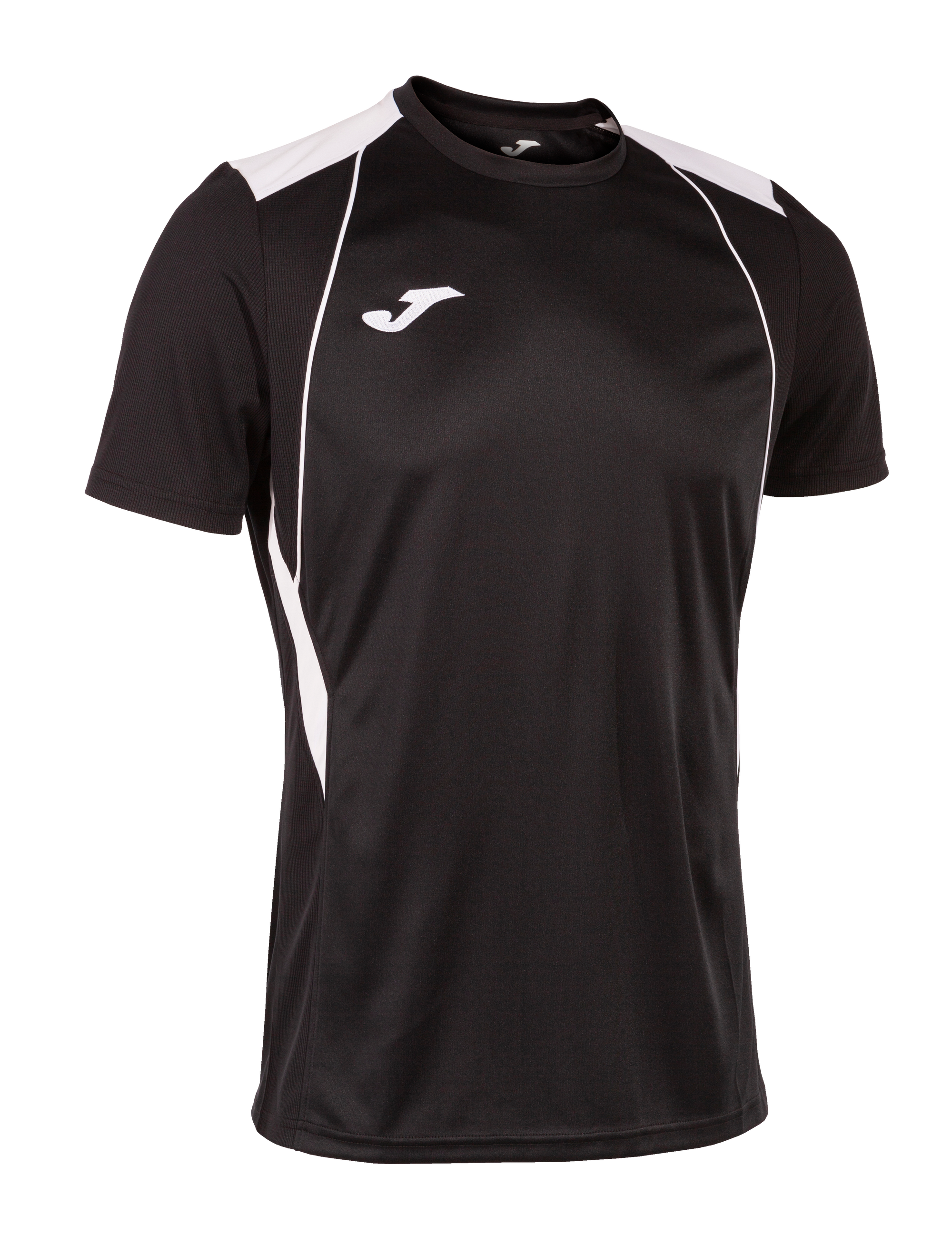 Joma Championship VII Short Sleeve T-Shirt - Black/White